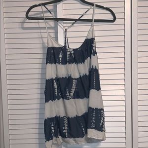 New York & Co Tie-Dye Cami Blouse